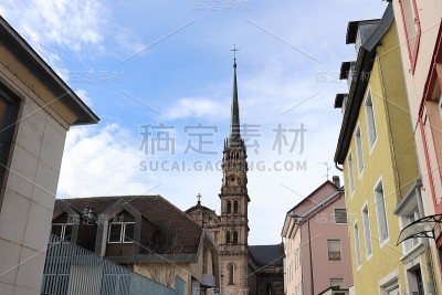 圣Maimboeuf教堂在Montbéliard于1875年开放