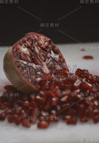 散焦石榴