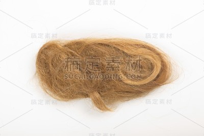 女性头发的尾巴