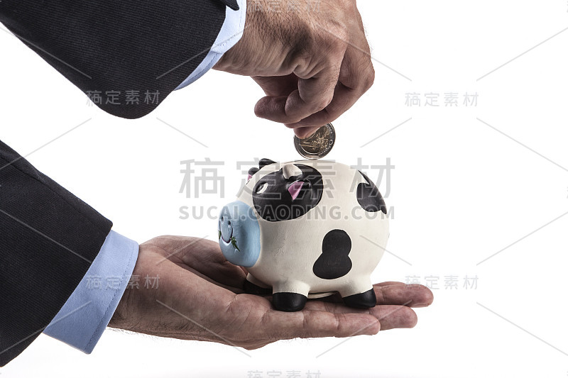 手和硬币