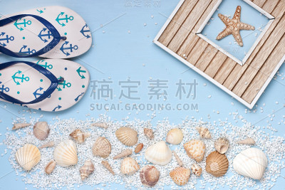 以海洋为主题的假日概念