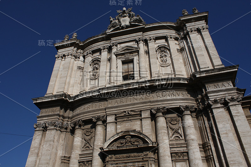 圣卢卡和玛蒂娜教堂(Chiesa dei Santi Luca e Martina)，罗马，意大利