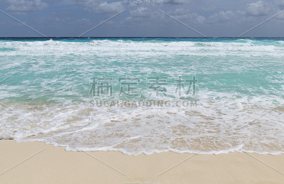海豚海滩，坎昆，墨西哥