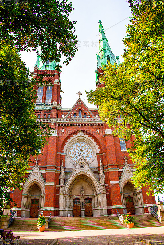 圣约翰教堂。Johannes Church，赫尔辛基，芬兰