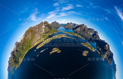 迷你罗浮敦行星是挪威诺德兰郡的一个群岛。