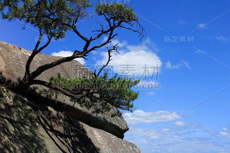 韩国庆山的八宫山景