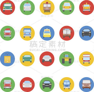 运输矢量图标2