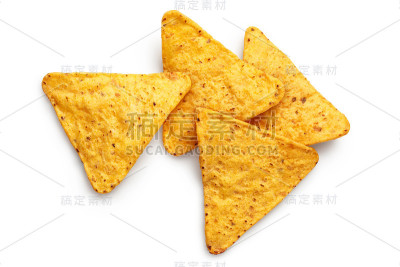 白面包上的美味玉米片