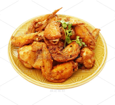 油炸鸡的特写照片