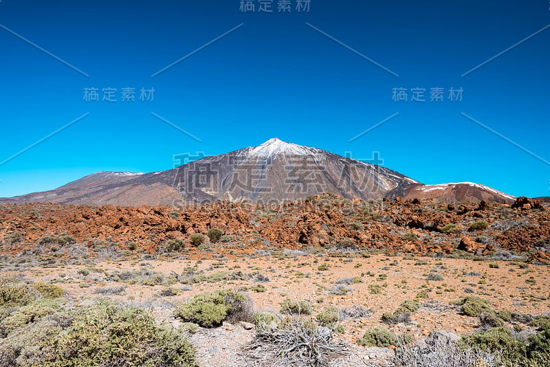 西班牙加那利群岛特内里费岛的泰德火山