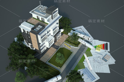 可持续建筑模型