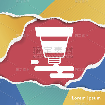 颜料画图标