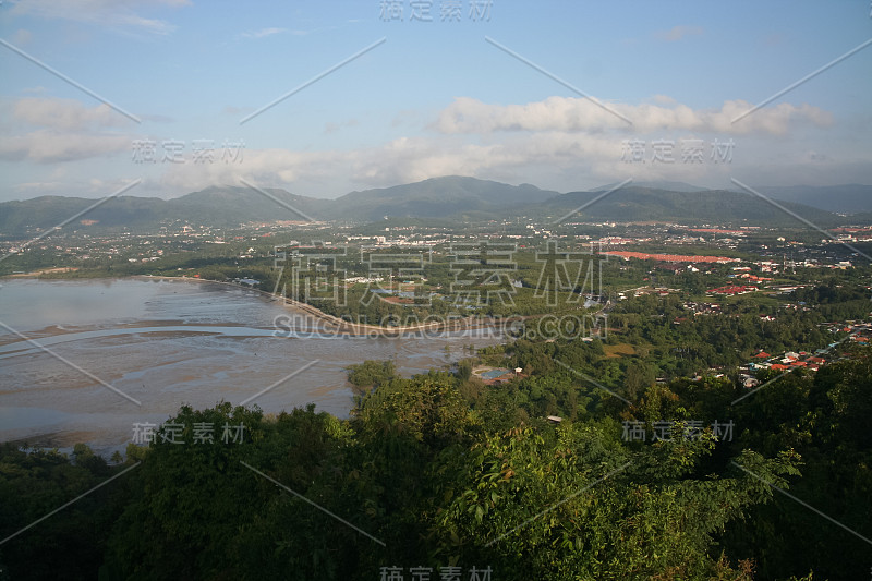 普吉市鸟瞰