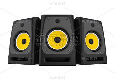 音频扬声器孤立