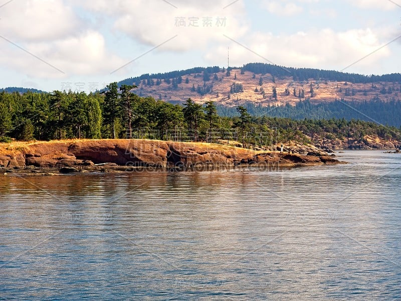 位于乔治亚海峡的海湾群岛