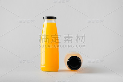 果汁瓶模型-两瓶