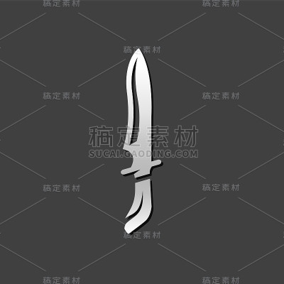 金属图标-刀