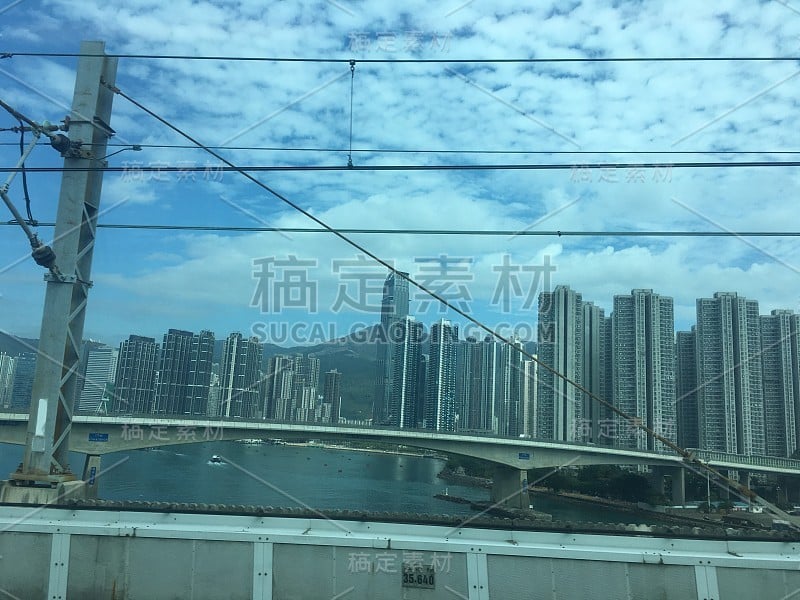 香港的城市景观