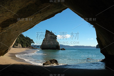 新西兰科罗曼德尔大教堂湾