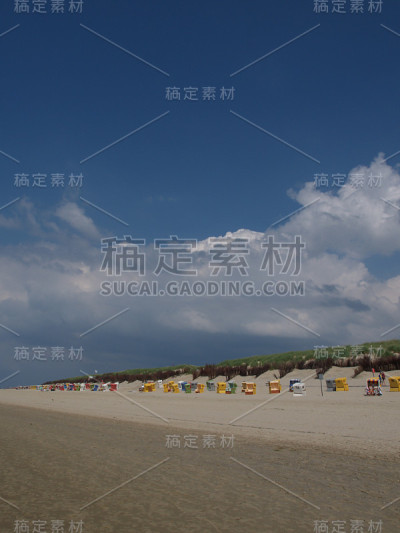德国兰格古岛海滩