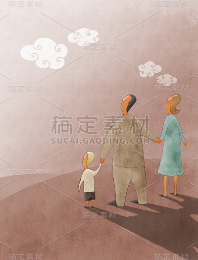 爸爸，妈妈和儿子