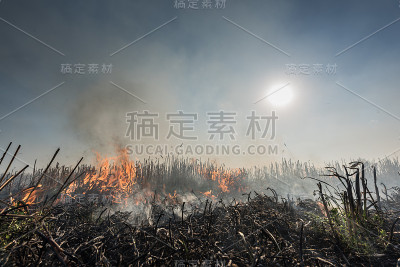 空气污染。