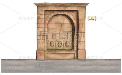 桑特只是喷泉