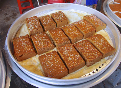 红糖蛋糕特写