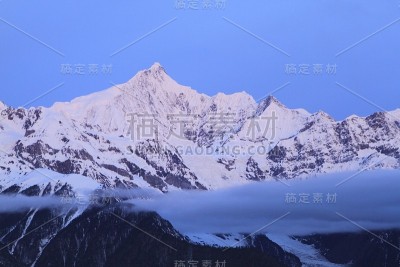 云南香格里拉梅里雪山