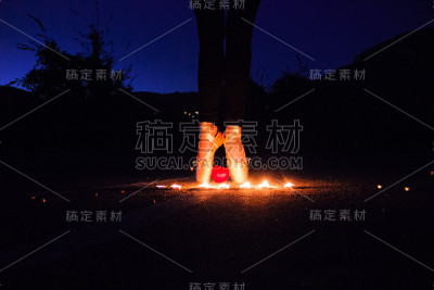 芭蕾舞女演员与心