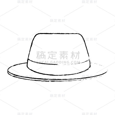 夏季时尚帽子图标