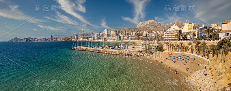 波尼恩特风海滩Benidorm