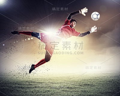 守门员接球