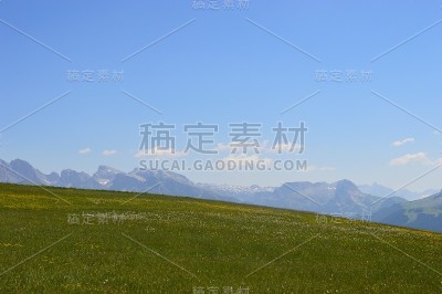 瑞士阿尔卑斯山
