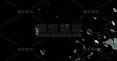 真实的霜在窗口黑色的背景