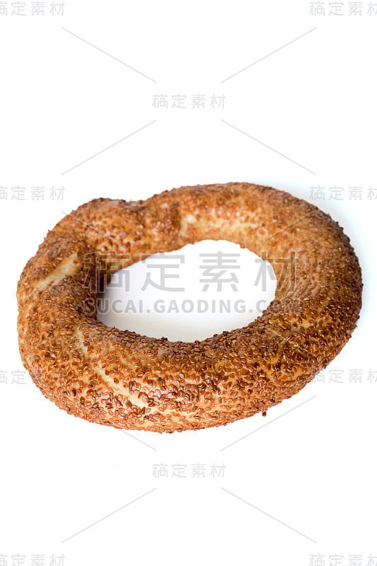 著名的土耳其早餐百吉饼(Simit)