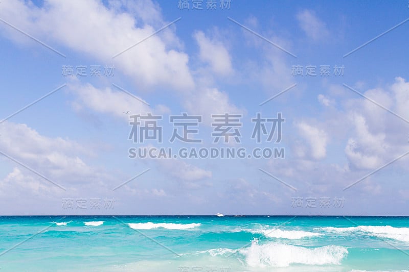 加勒比海的海滩