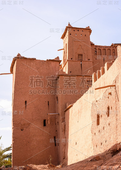 阿特本哈杜的卡斯尔，一座坚固的城市，以前是从撒哈拉到马拉喀什的商队必经之路。联合国教科文组织世界遗产