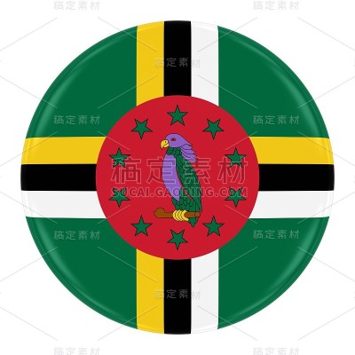 多米尼加国旗徽章