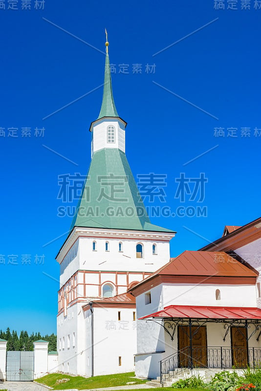 Valday Iversky修道院的领地，这是由尼康大牧首于1653年建立的俄罗斯东正教修道院。俄罗