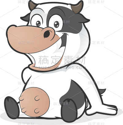 牛坐在