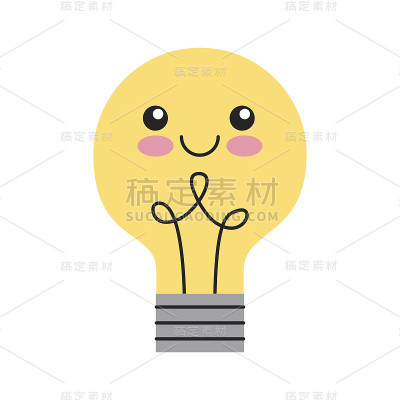 灯泡灯隔离图标