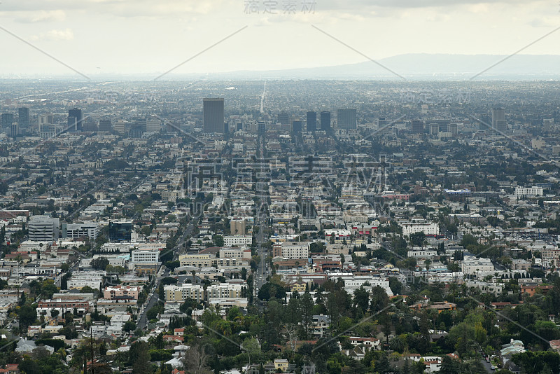 City view of Los Angeles