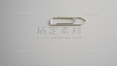 回形针白色背景