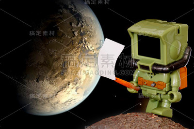 在这个星球上的机器人探索