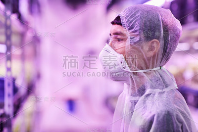 与化学品打交道的人
