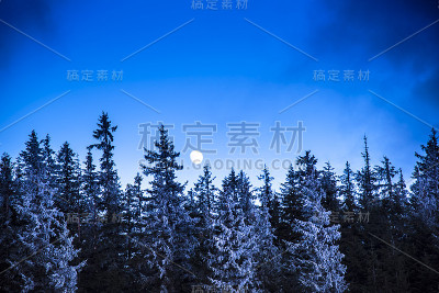山区的冬天