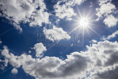 蓝天白云