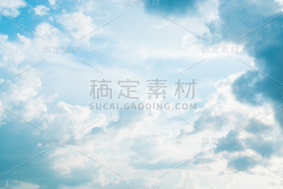 假期里蓝天白云