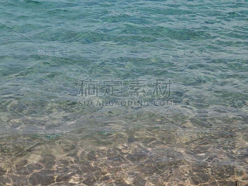 埃及红海海水的质地